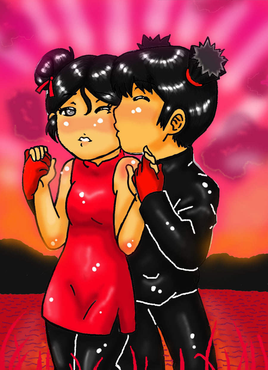 Fail the hand :v a fanart of pucca again 3. Pucca and garu by bloomth on de...