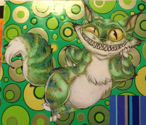 Portfolio - Green for Some Reason Cheshire Cat