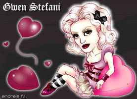 Gwen Stefani Cartoon