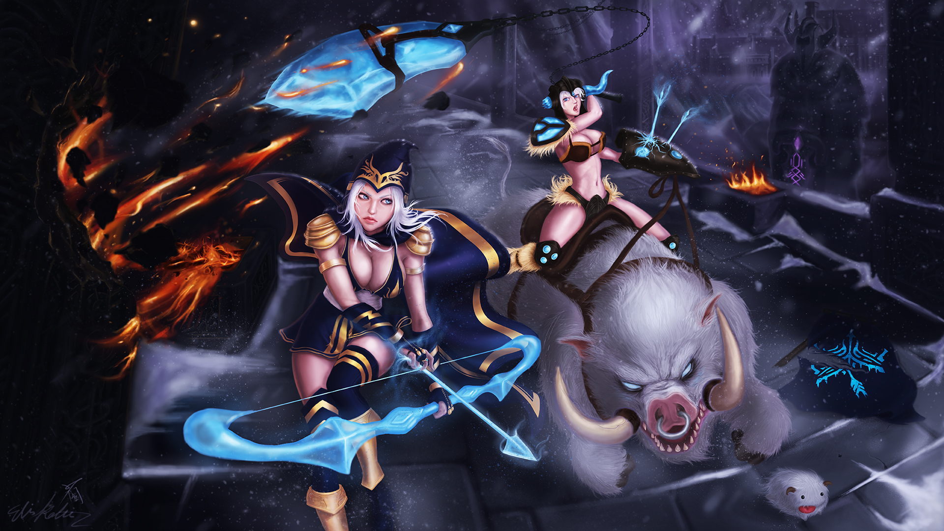 Ashe and Sejuani - League of Legends