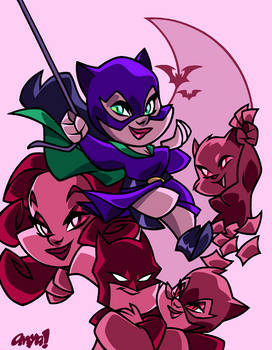 CHIBI GOLDEN AGE CATWOMAN