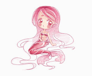 pink mermaid