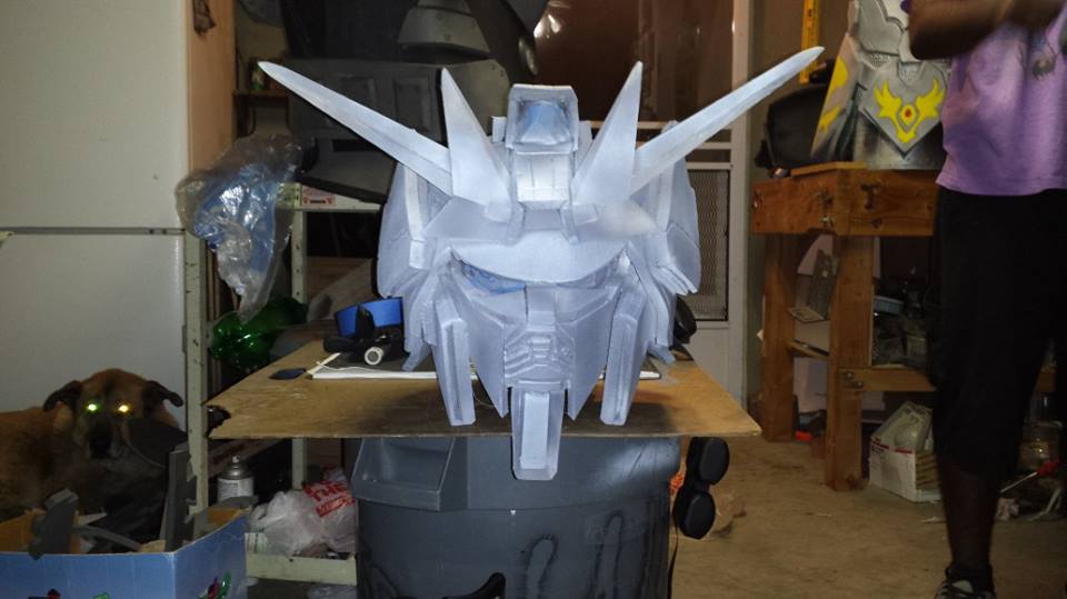 Gundam Helmet G.I. Joe Mod