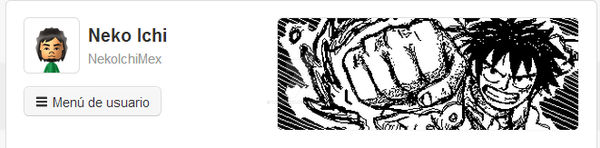 LUFFY - one piece  - miiverse nintendo 3DS