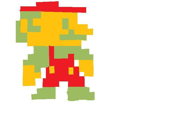 Invincible 8 Bit Mario 8-bit mario by wizwizzards on DeviantArt
