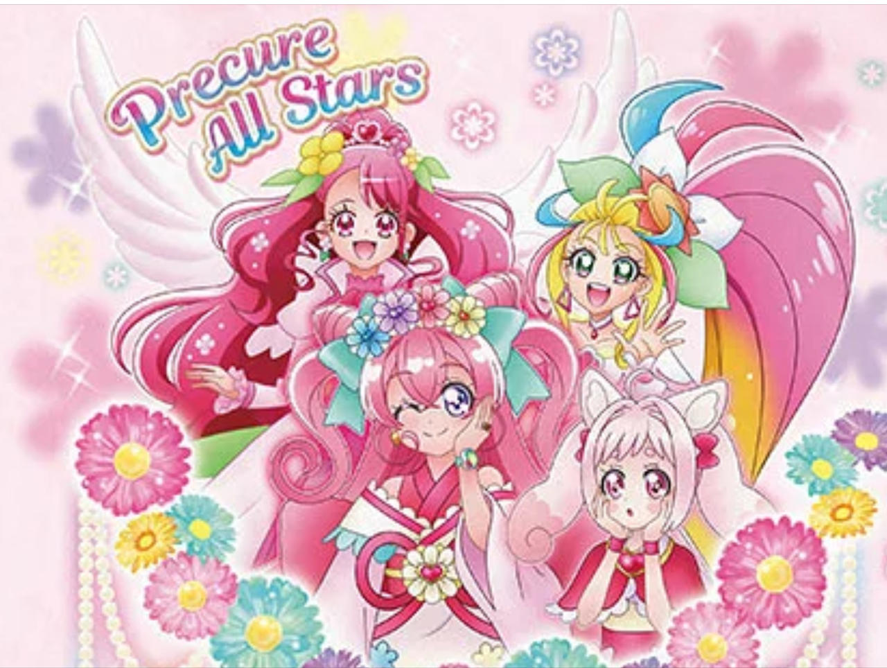 Precure Pretty Cure All Stars Desktop Calendar 2023 CL-015 Toei