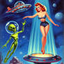 1950s Woman Alien Abduction