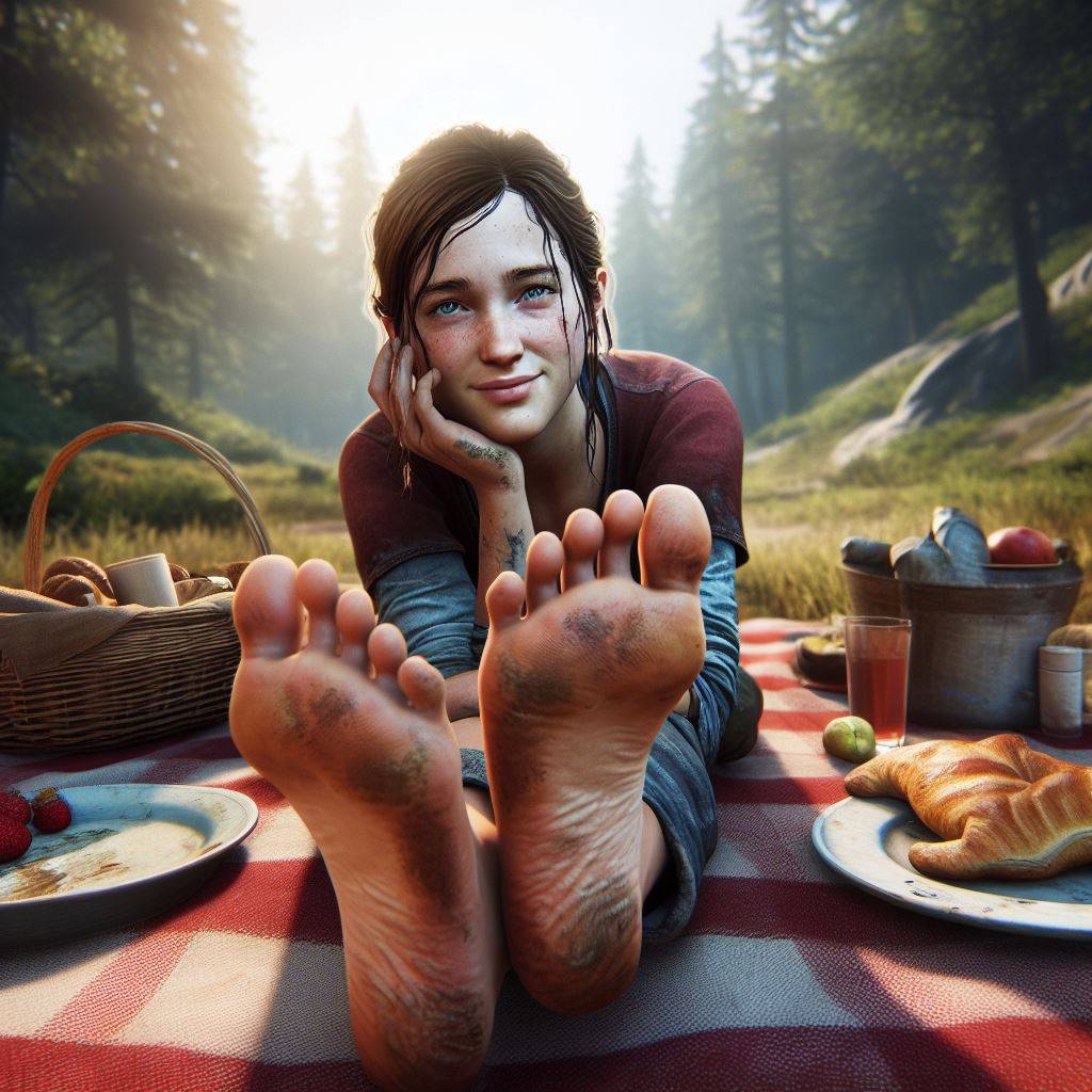 The Last Of Us Ellie Feet by Solejob on DeviantArt