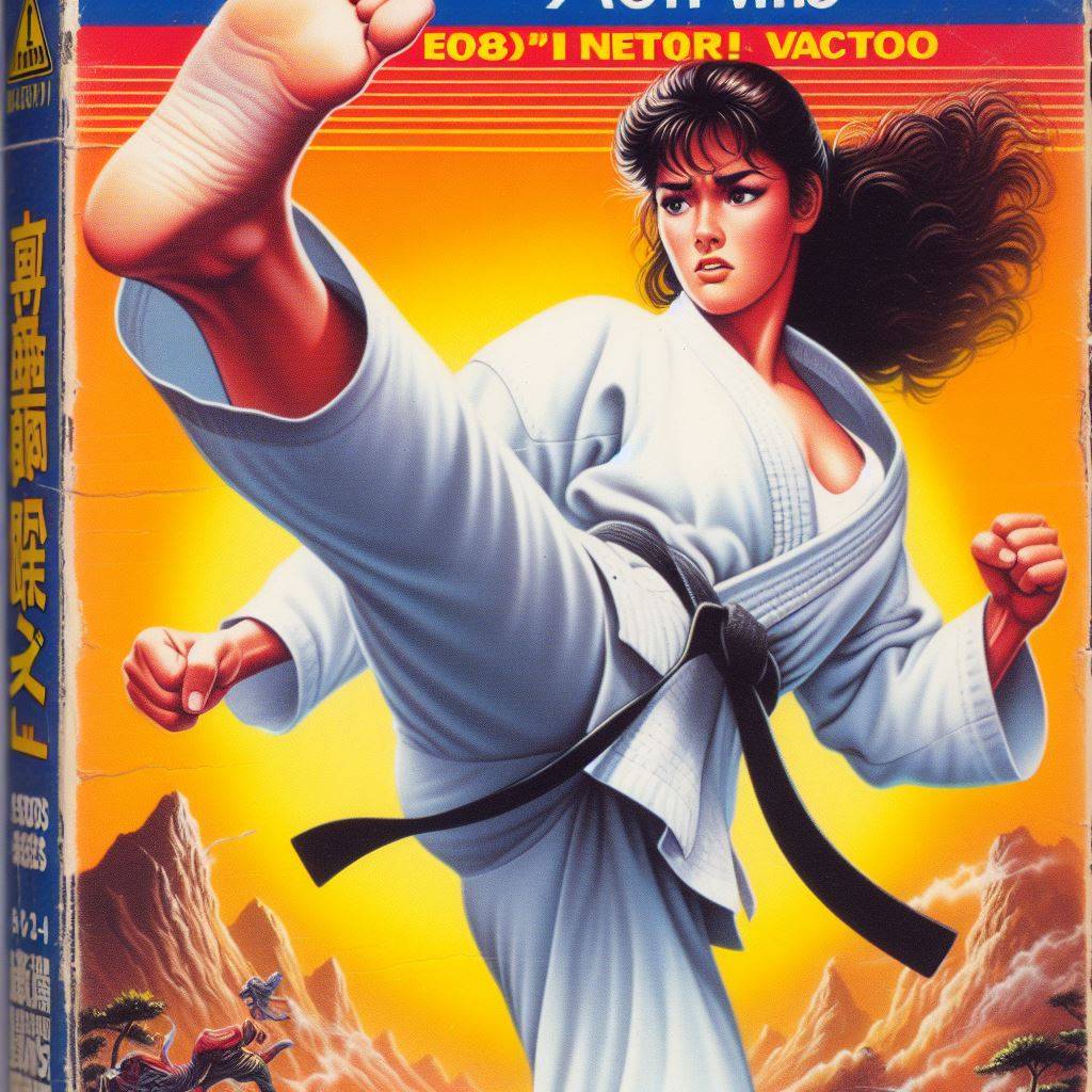 Karate Woman VHS Cover by Solejob on DeviantArt