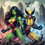 She-Hulk Wolverine