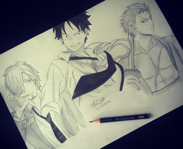 Sanji Luffy Zoro By Liz Li92 On Deviantart Sanji Luffy Zoro By Liz Li92 On Deviantart