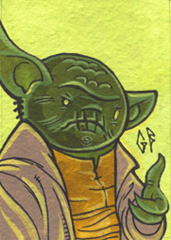 SketchCard: StarWars YODA