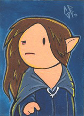 SketchCard: LOTR Arwen_1