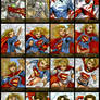 Superman: The Legend sketch card set (cryptozoic)