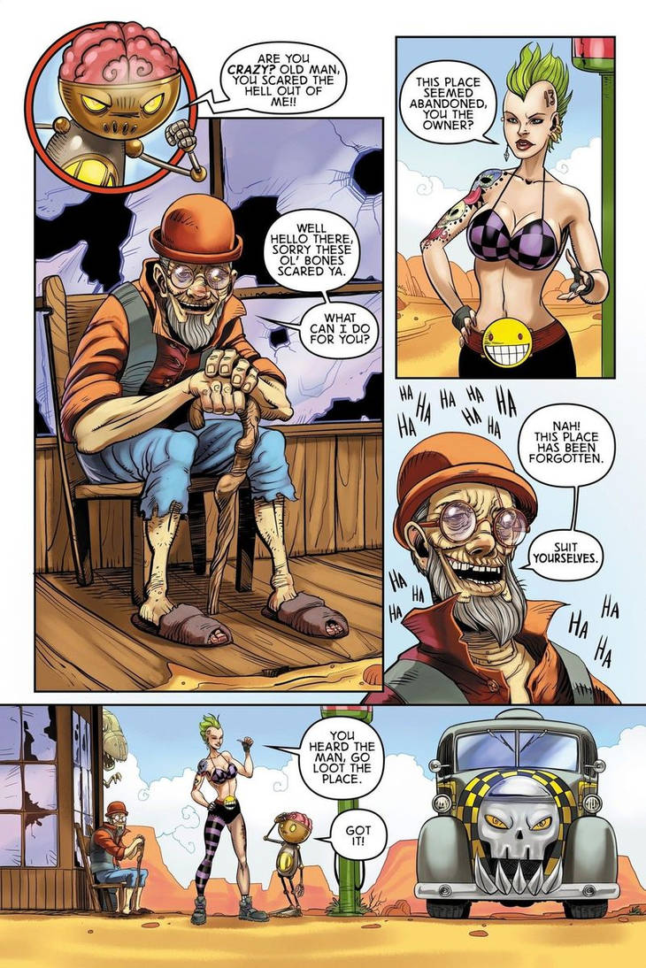 Errants #1 page 5 by Axigan
