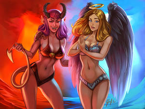 Demon and Angel