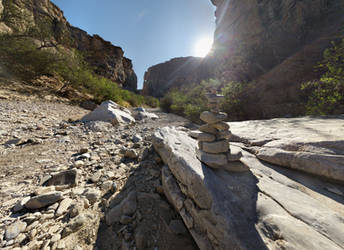 Dog Canyon Cairn