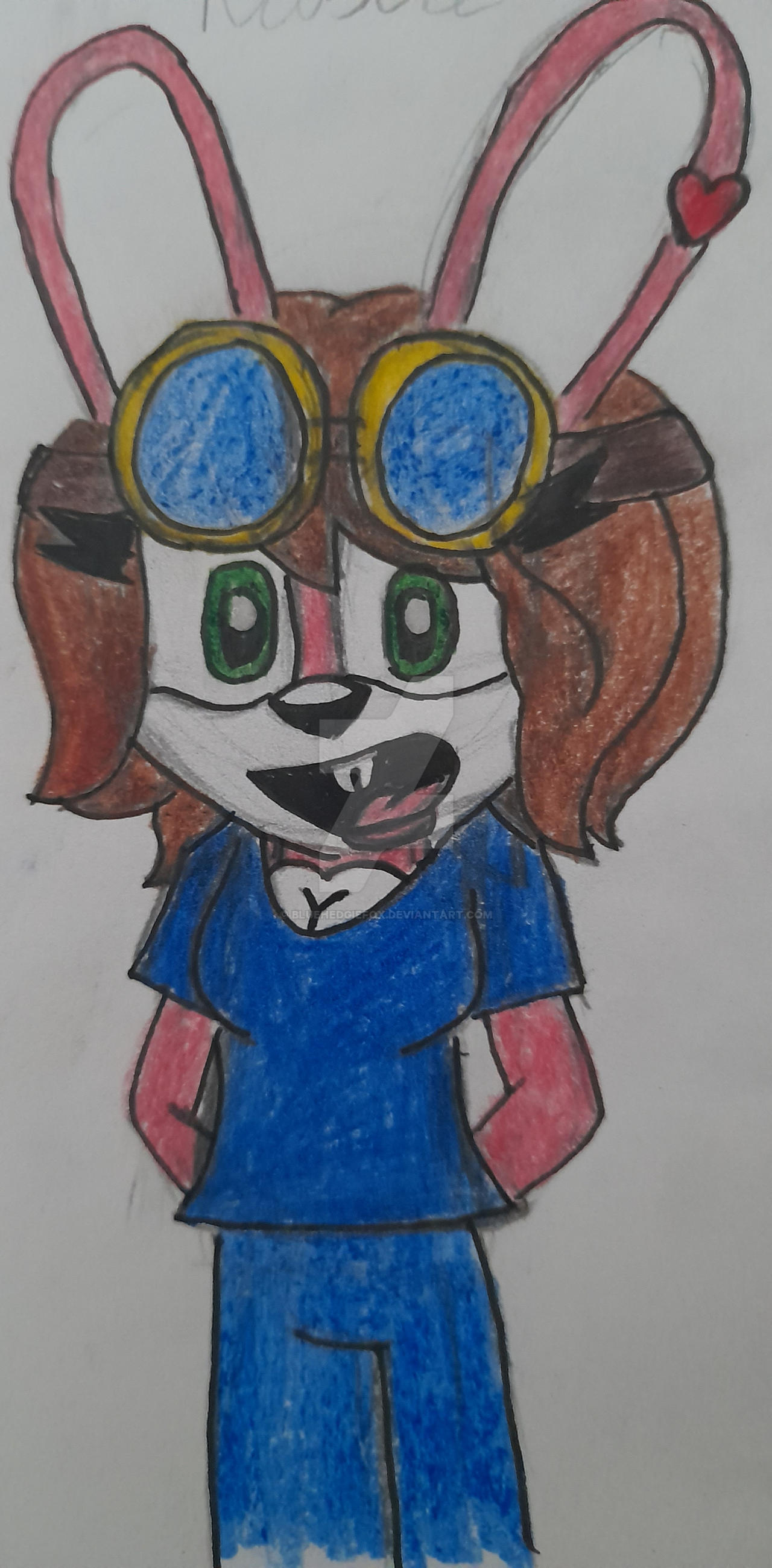 Rose The Rabbit Monkey Rose the Rabbit by BlueHedgieFox on DeviantArt