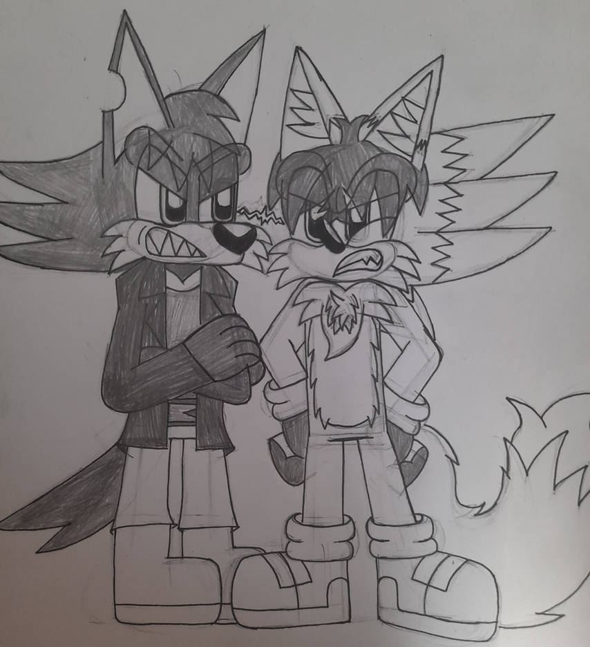 Bitter Rivals by BlueHedgieFox on DeviantArt