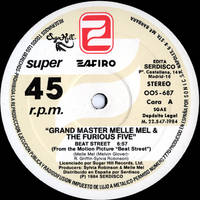 Grandmaster Melle Mel - Beat Street [A-Side label]