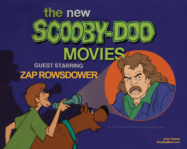 New Scooby-Doo Movies: Starring ZAP ROWSDOWER by Thinkbolt on DeviantArt