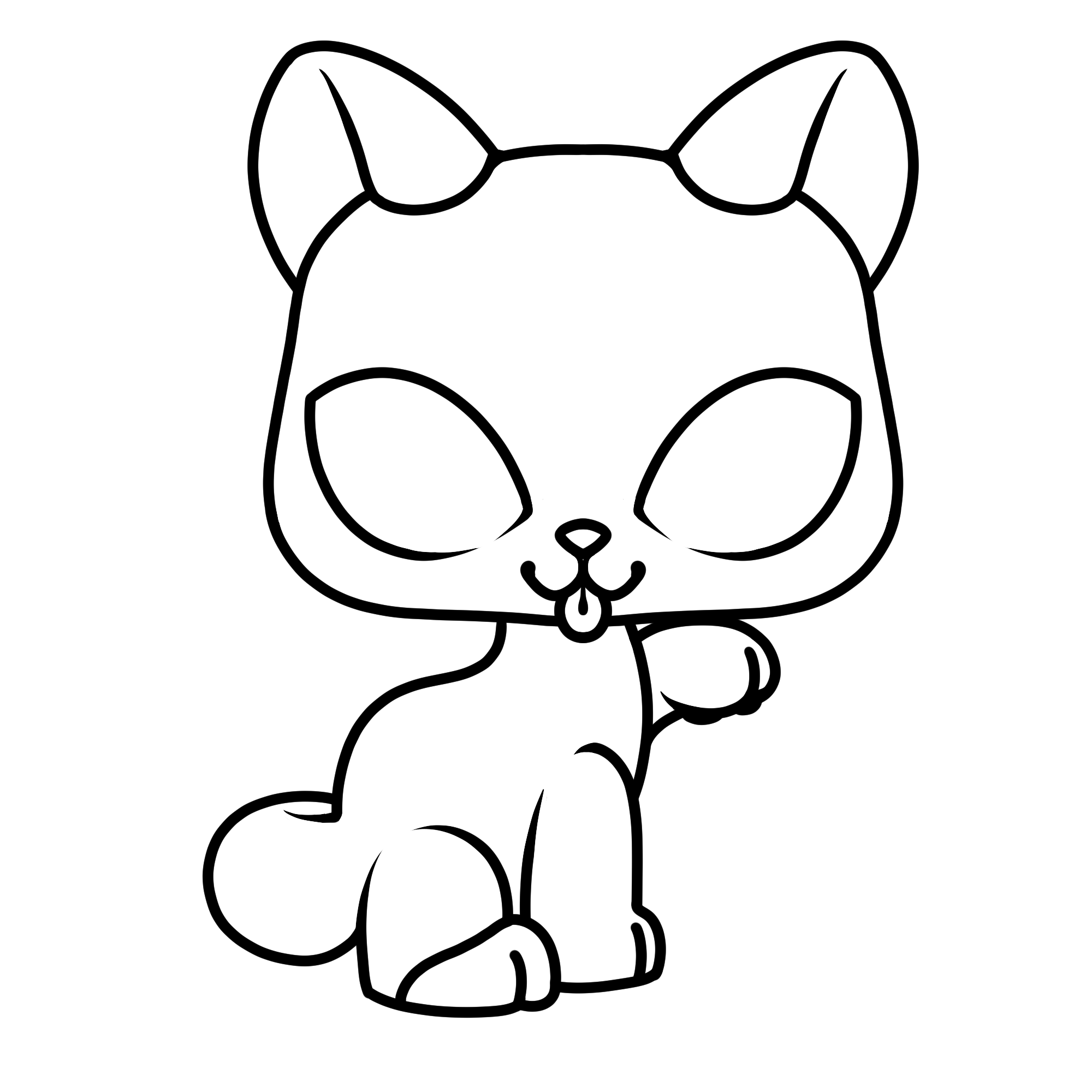 Lps paw up cat online