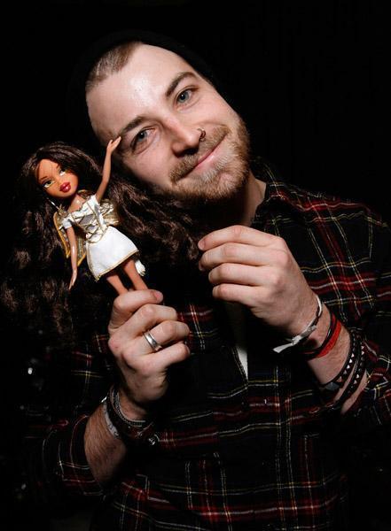 jeremy with bratz doll