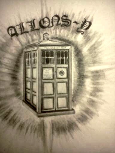 Tardis Tattoo Design by NeverGivingIn on DeviantArt