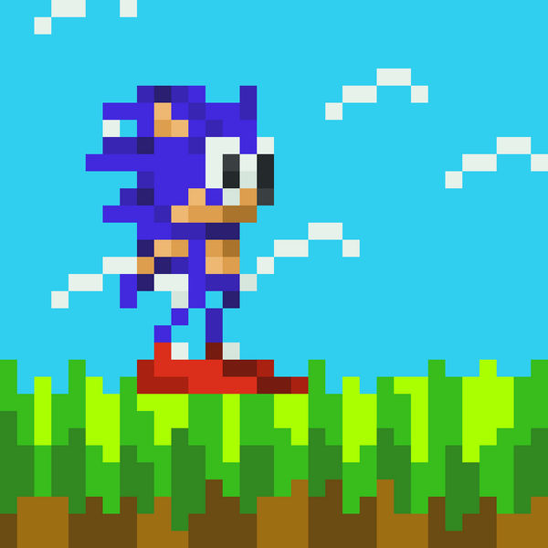 Sonic Deviantart Textures Sonic by hivernoir on DeviantArt