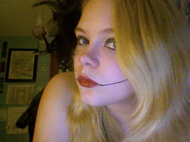 Black Dahlia makeup test 1