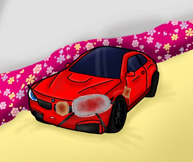 all patched up (scarlet)