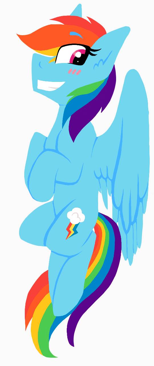 rainbow dash (drawing challenge)