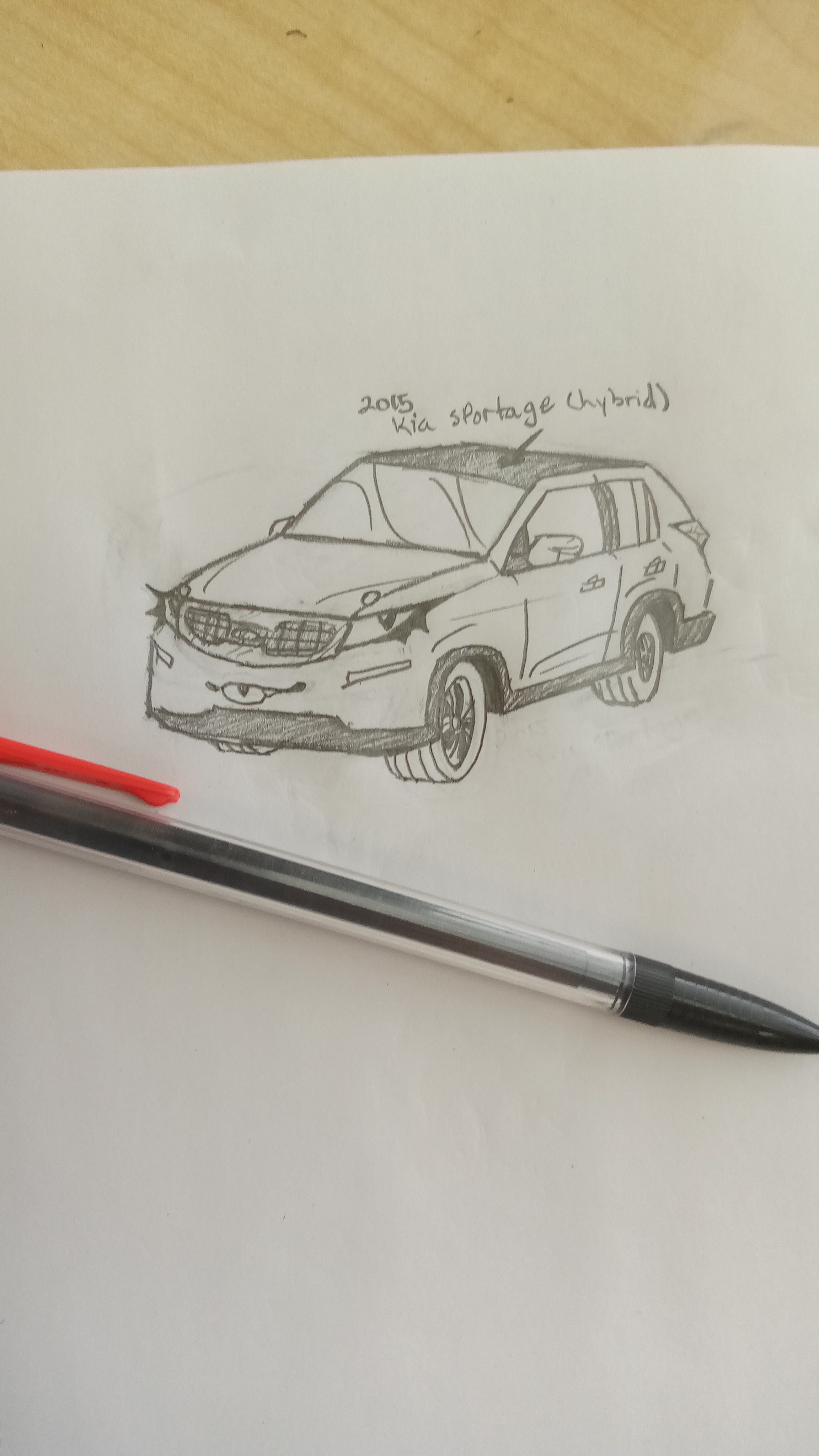 kia Sportage sketch