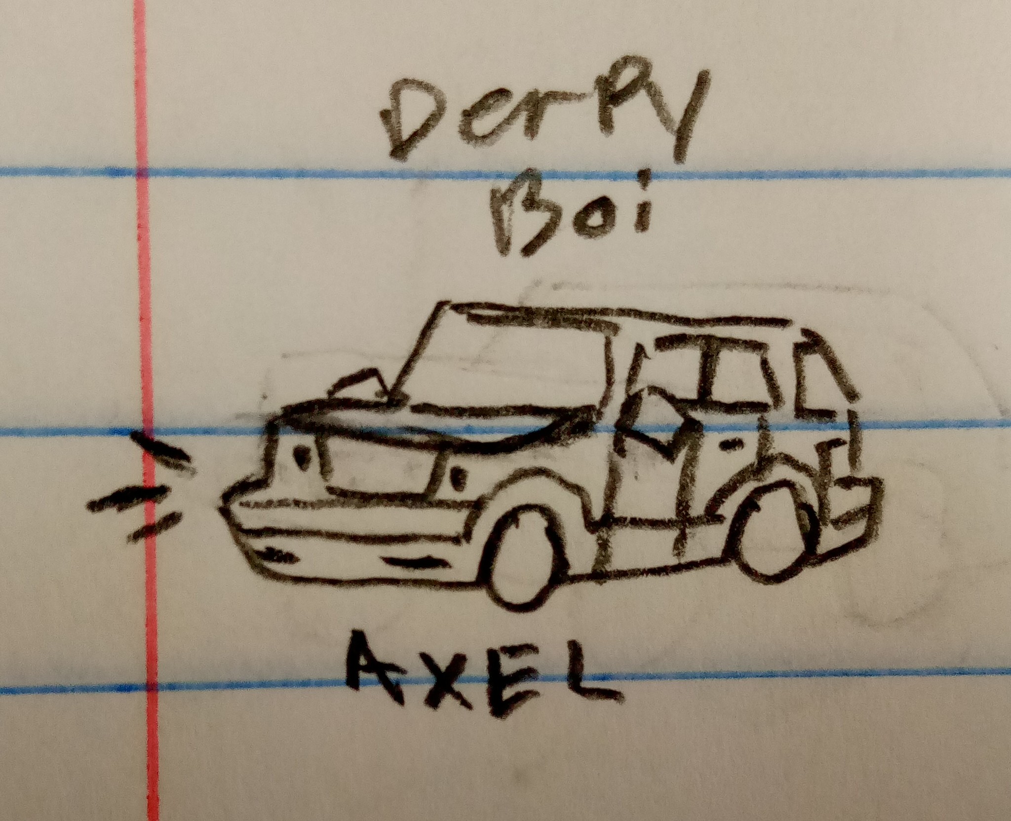 Axel (simple small doodle)