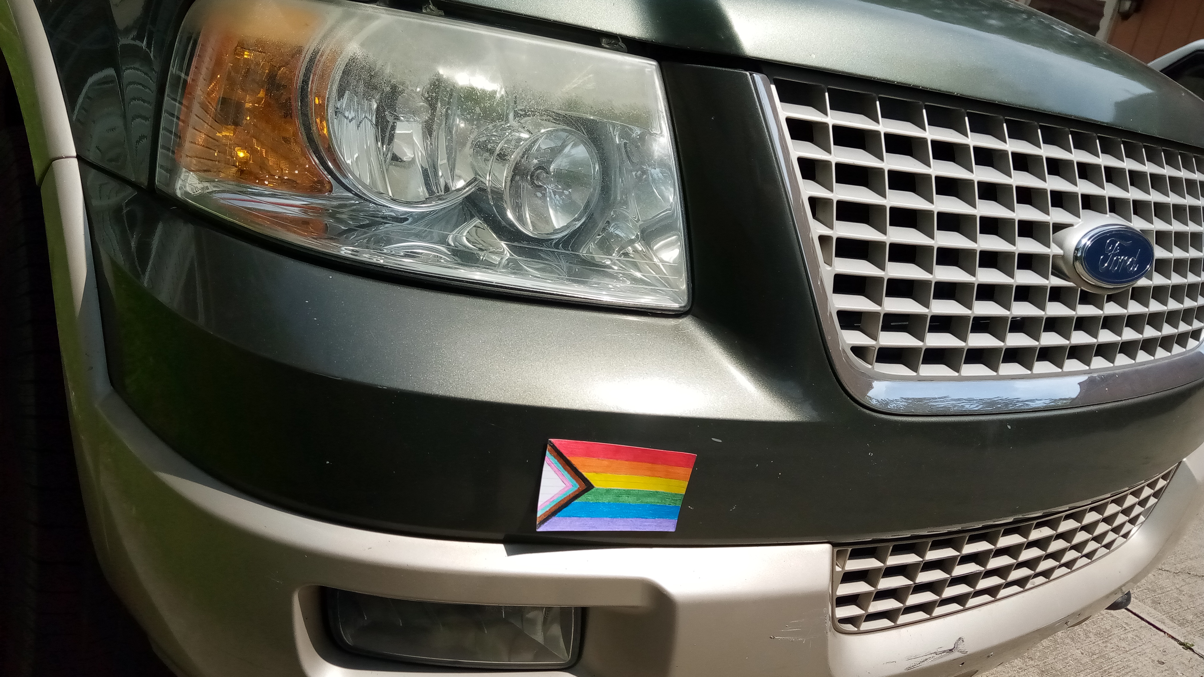 Axel celebrating pride