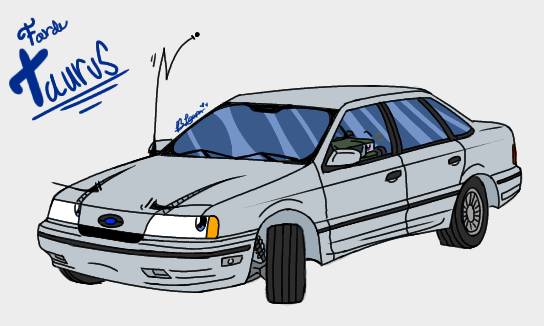Ford Taurus (fanart)