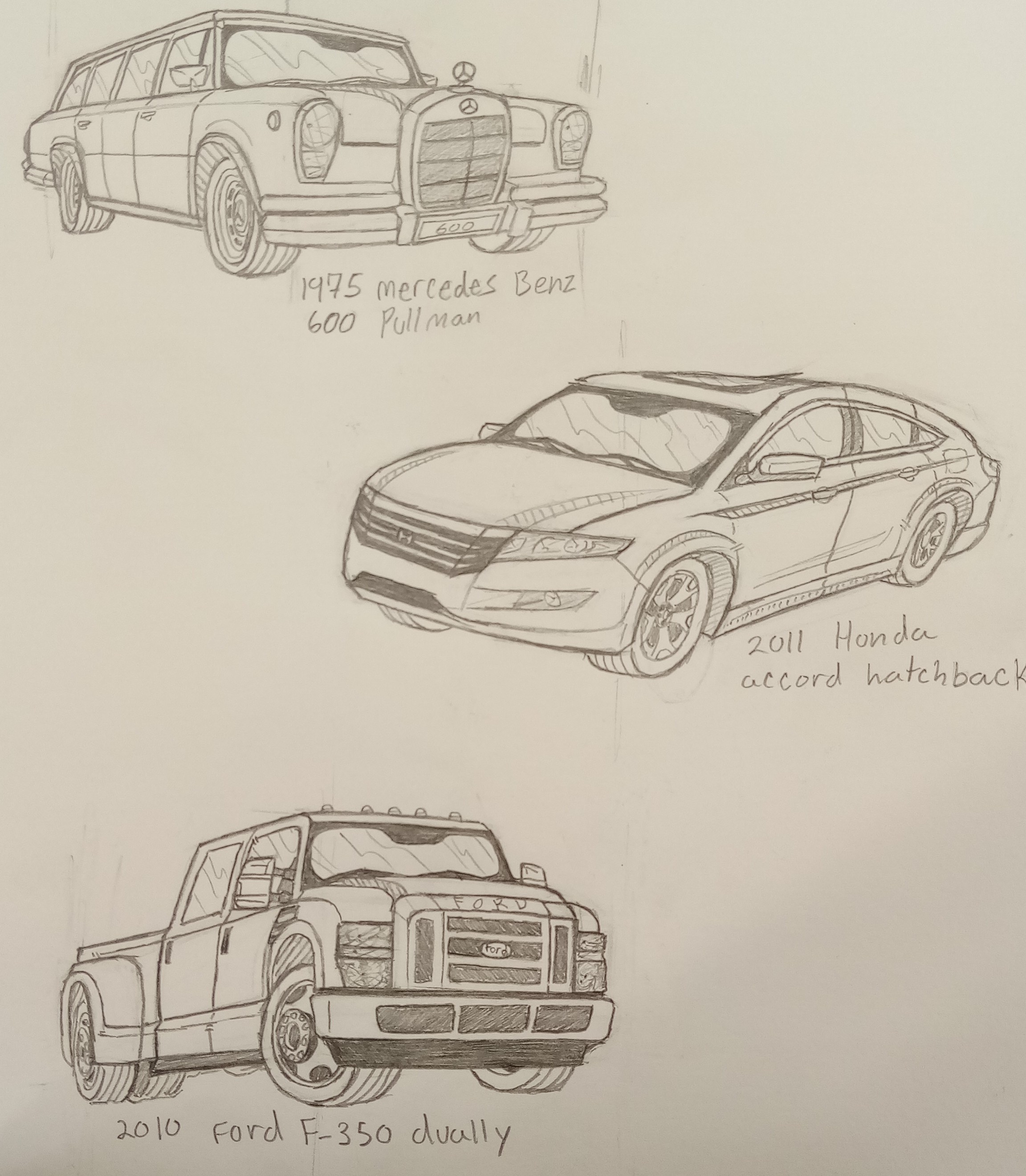Cars (school doodle #2)