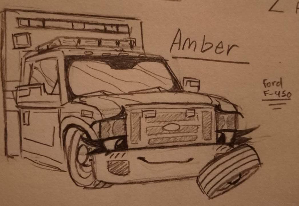 Amber the ambulance