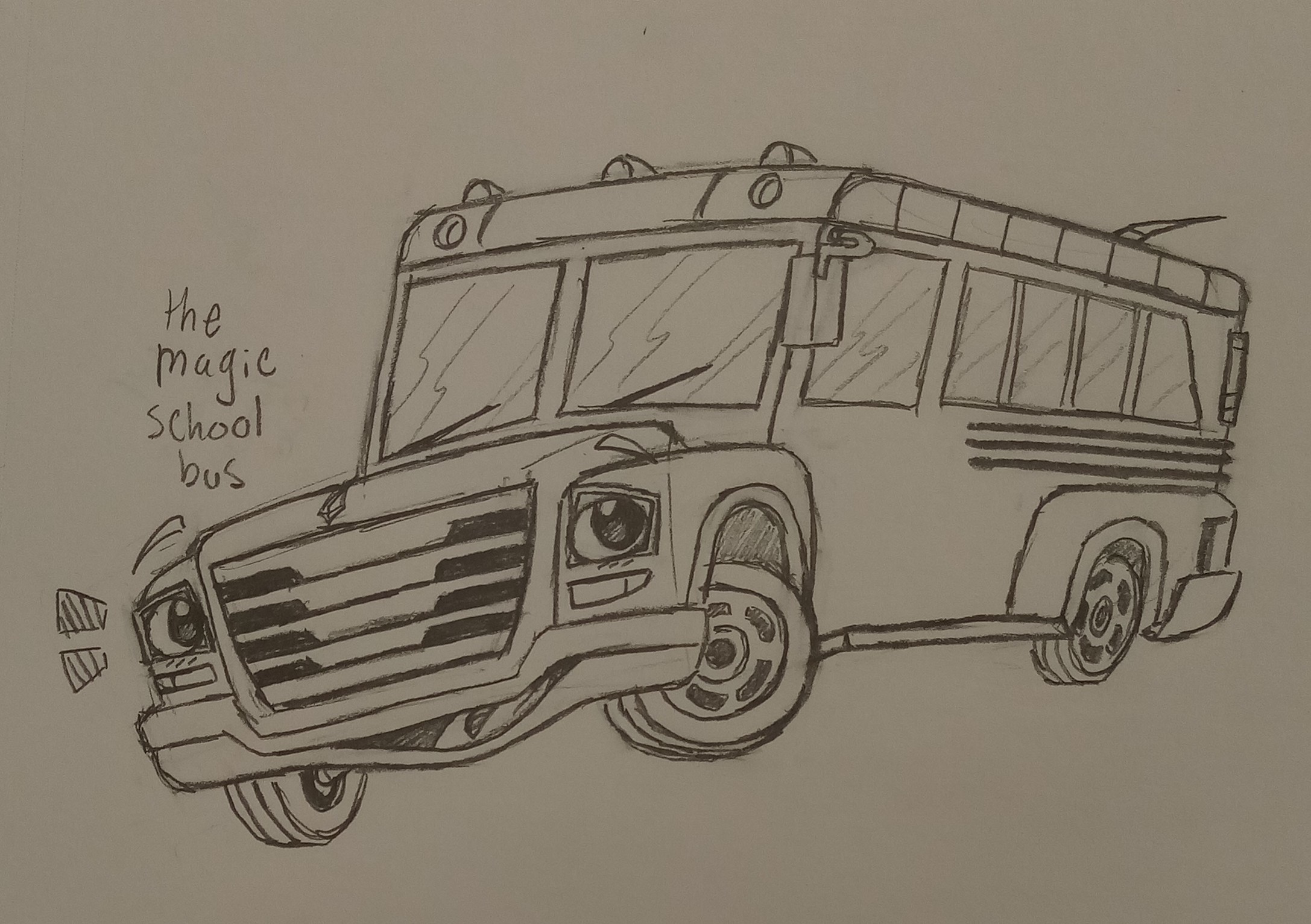 The magic school bus (modern bus) by bloomdamuffin on DeviantArt