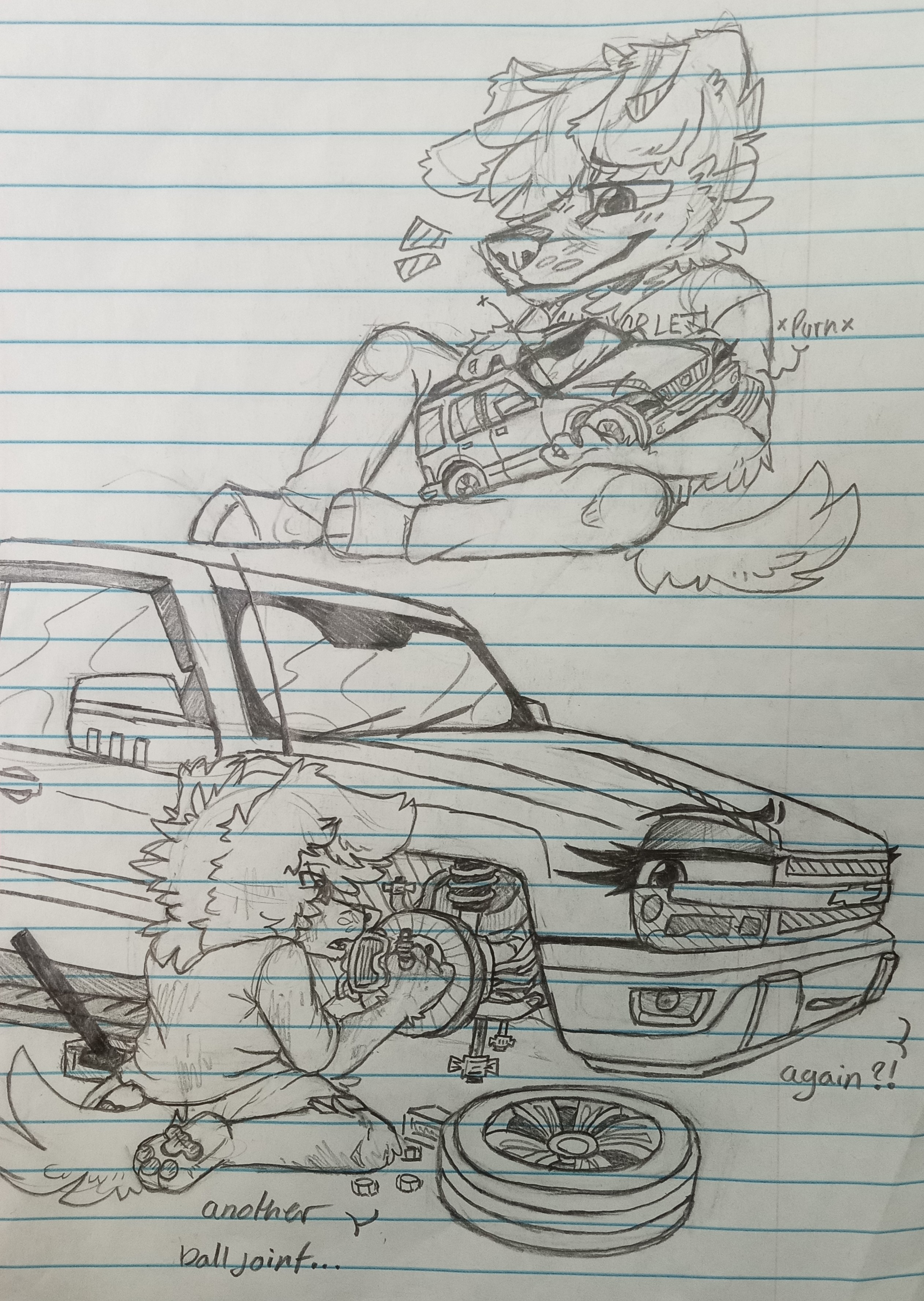 Friendly doggo (doodles)