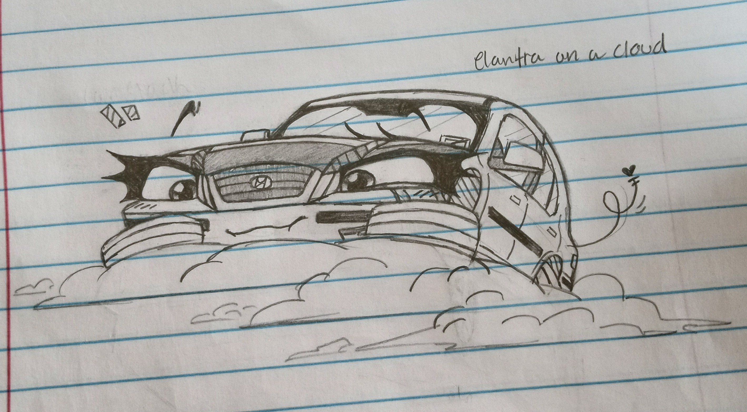 Elantra on a cloud