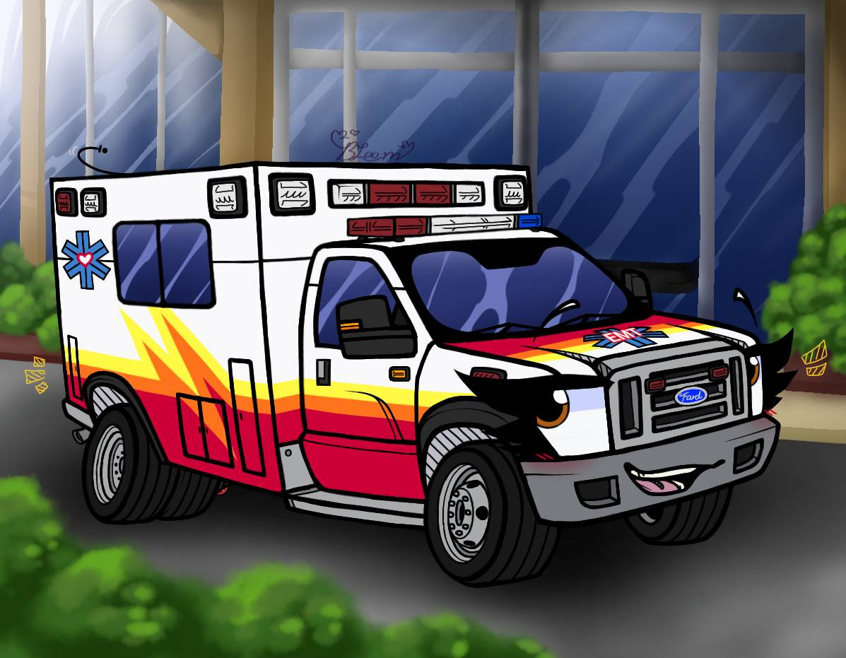 Amber the ambulance! (Full color)