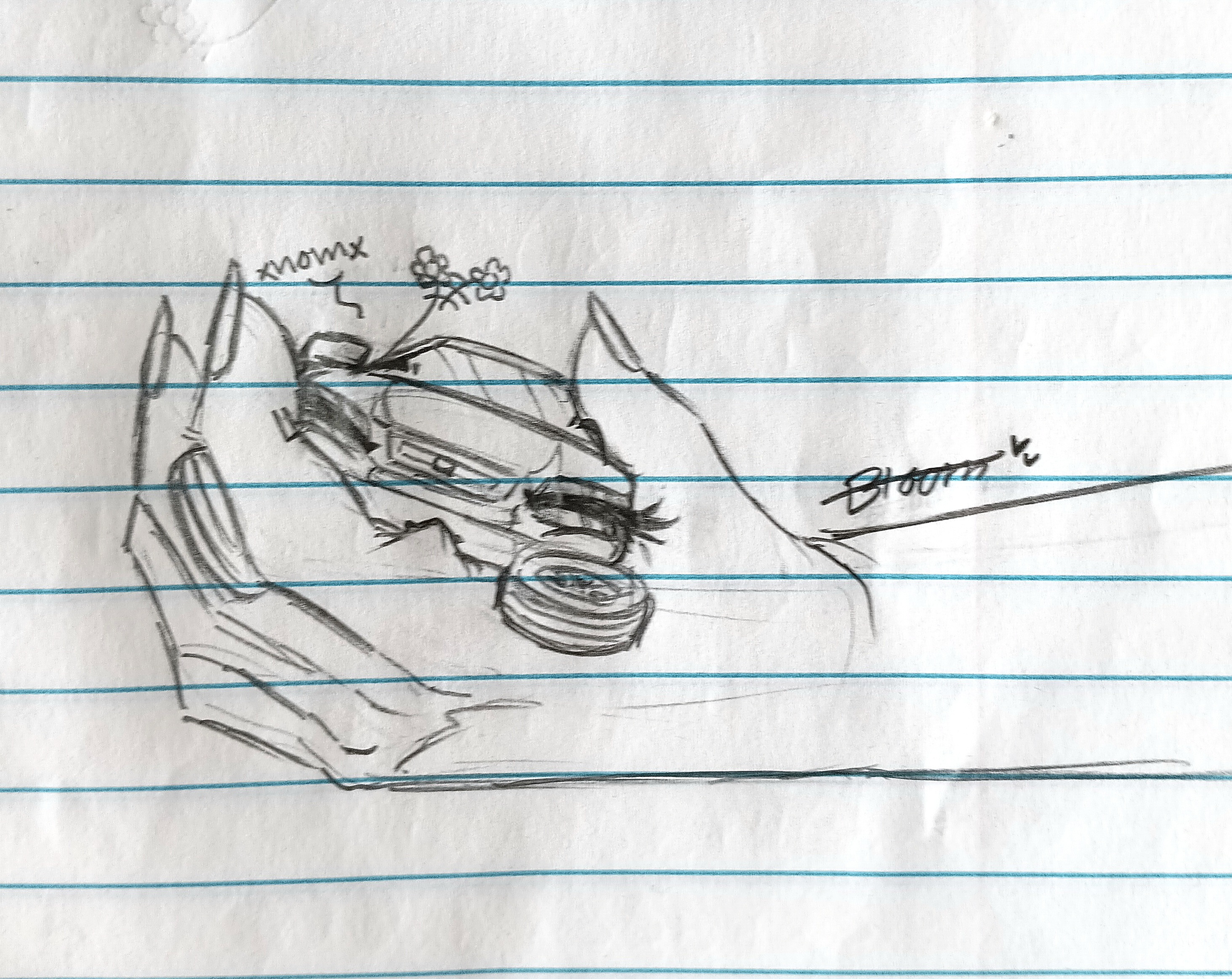 Tiny and Gentle (doodle)