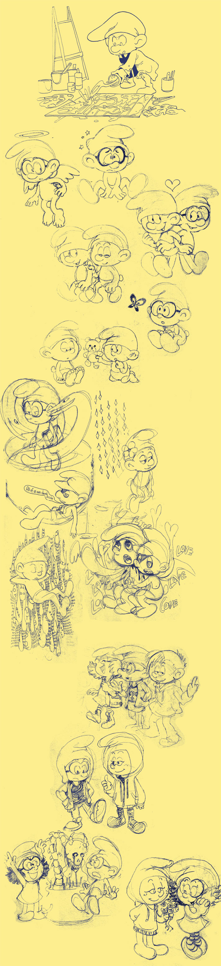 smurf sketchdump