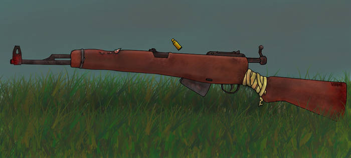 Bloodied rifle design 2.0