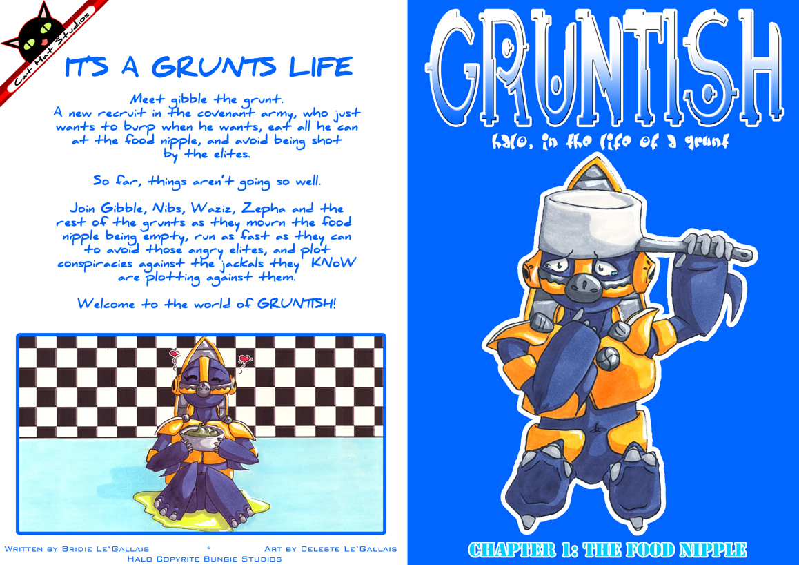 cover for chapter 1: gruntish