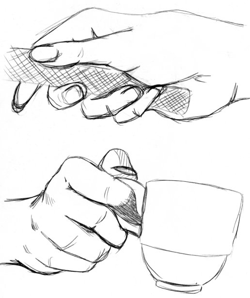 hand studies 1