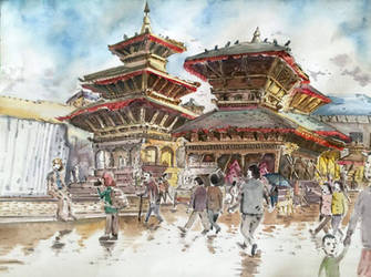 City Study-Nepal after Rain