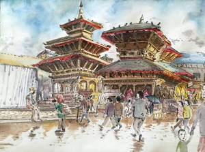 City Study-Nepal after Rain