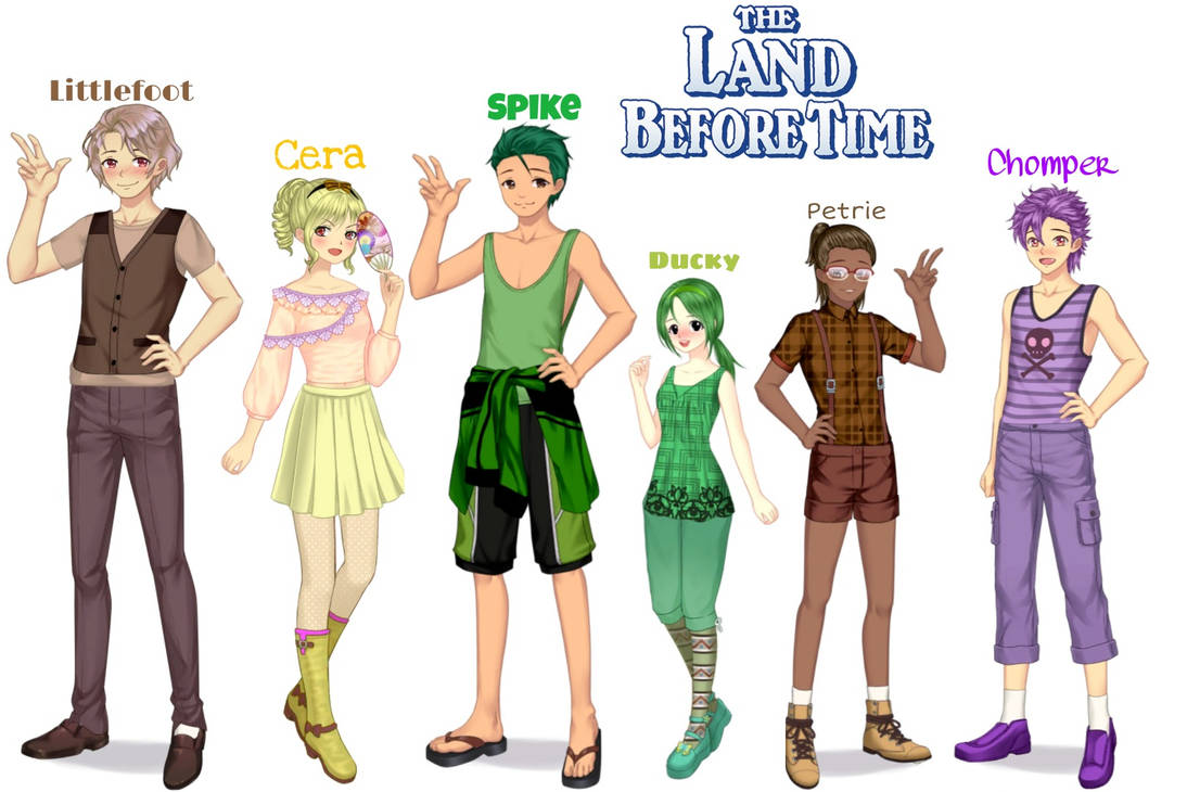 Landmark Humans Deviantart Land Before Time (Humanised) by ChaliceOfSouls on DeviantArt
